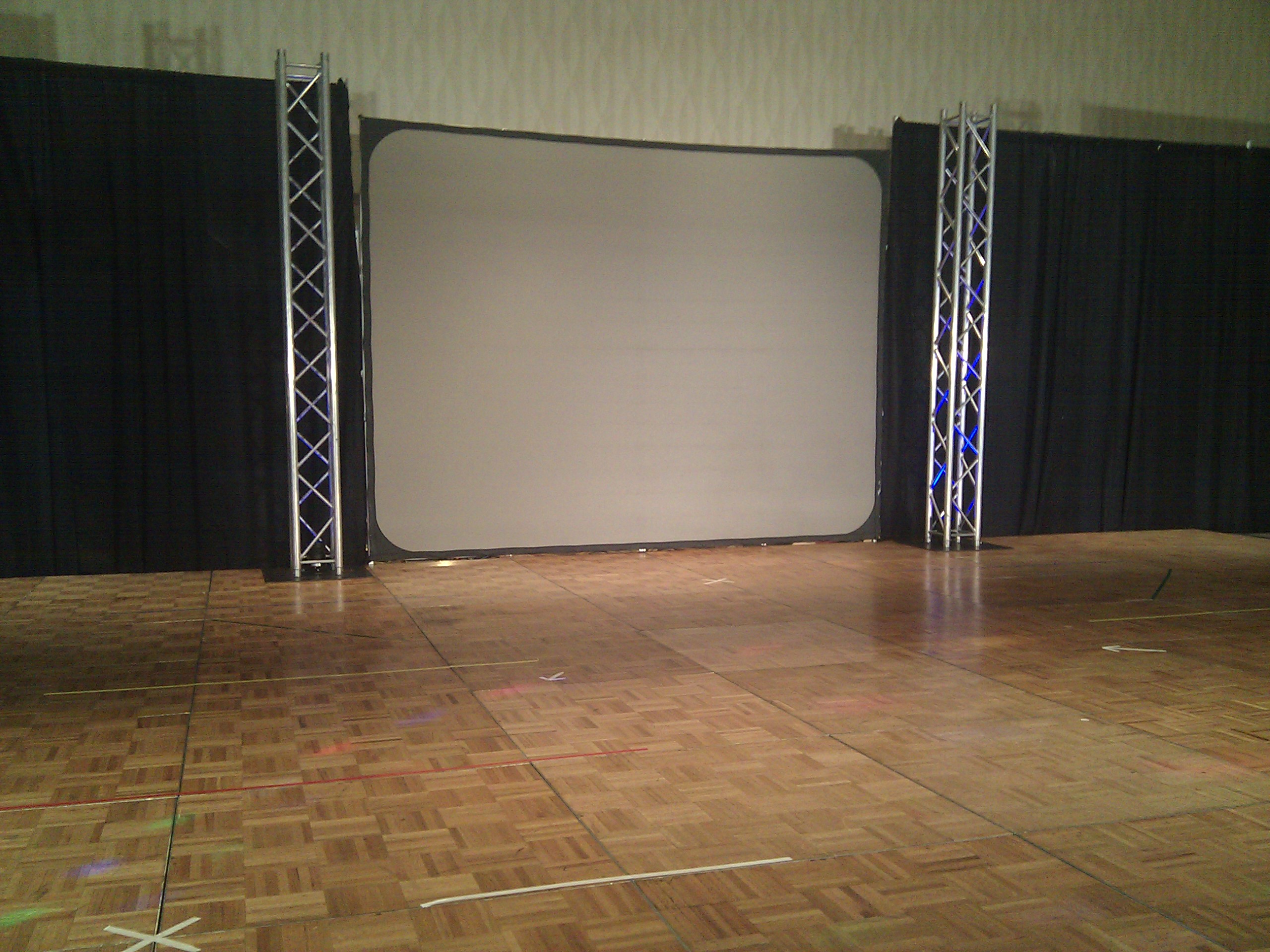 Premium Projector and 9 x 12 Screen Rental